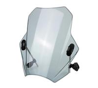 Deflector de Viento Parabrisas Ajustable Universal para Motocicleta Honda CBR600RR, CB1000R, GXSR 600, 750 Y MT07. Parabrisas(Gray)