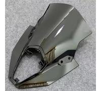 Deflector De Viento Parabrisas De Motocicleta, Deflectores De Viento para Kawasaki para Ninja 650 para ER6F 2020-2023, Pantalla Frontal, Carenado Y Alerón. Carenabris(Negro)