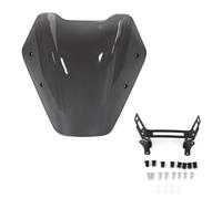 Deflector de Viento Parabrisas Delantero, deflectores de Viento, Visera, Compatible con Honda CB750 Hornet (2025-2026)(Gray)
