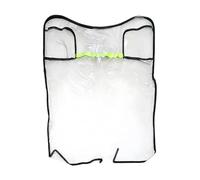 Deflector de viento - Parabrisas eléctrico | de accesorios de protección contra el viento y la intemperie, montaje de protector frontal transparente grueso con accesorio de cesta de