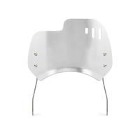 Deflector de Viento Universal para Parabrisas Motocicleta, Faro Redondo para Husqvarna, Yamaha XSR, Royal Enfield y Triumph Deflectores Doble Burbuja(MP15-003-0014S-5)