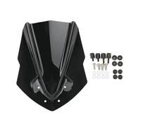 Deflector Iento Parabrisas De Plástico ABS La Motocicleta WindScreen para MT125 2015 2016 2017 2018 2019 MT-125