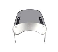 Deflector Moto Para SUZUKI Para Goose 350 Para Bandit 250, 8 Estilos, 6,5"-9,45", Parabrisas Deflector Viento Para Faros Delanteros Motocicleta Parabrisas para Motos(Grey A style)