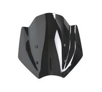 Deflector Moto Para Trident 660 2021 2022 2023 Deflector Flujo Aire Y Viento Para Motocicleta Con Soporte Parabrisas Delantero Parabrisas para Motos(Negro)