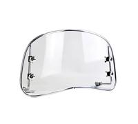 Deflector Pantalla Viento Parabrisas de Motocicleta de 8,6 Pulgadas Pantalla Frontal Transparente Parabrisas deflectores para vehículo eléctrico Roman Holiday Emma para Sunny