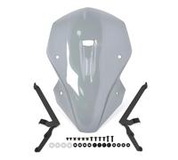 Deflector Pantalla Viento Parabrisas Delantero Motocicleta Visera Carenado para CB750 para Hornet 2025-2026(Gray)