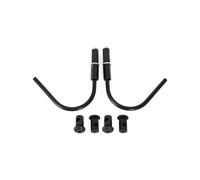 Deflector Pantalla Viento Soporte de Parabrisas para Motocicleta, Deflector de Viento para Scooter, Soporte de Viento bajo para ve&SPA GTS300, GTV300, GTS250, GTS 300