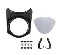 Deflector para CB650R para CB1000R 2018 2019 2020 Spoiler arabrisas | Para CB 1000R 650R Protector Parabrisas Motocicleta Faro Carenado Cubierta Capó Frontal Máscara(Carbon Fiber Look-A)