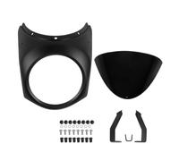 Deflector para CB650R para CB1000R 2018 2019 2020 Spoiler arabrisas | Para CB 1000R 650R Protector Parabrisas Motocicleta Faro Carenado Cubierta Capó Frontal Máscara(Matt black-B)