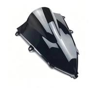 Deflector para CBR650R para CBR 650R 2019-2023 2024 Spoiler arabrisas | Parabrisas Moto Parabrisas Humo Negro Gris Lridium(Negro)