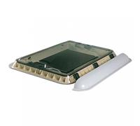 Deflector para claraboyas heki corto 80 cm spoiler dometic