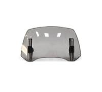 Deflector para KYMCO para Agilidad para Maxi 300i Spoiler arabrisas | Para Downtown 350i Para Agility Para City 125 Extensión Parabrisas Alerón Ajustable Con Abrazadera(Light Smoke)