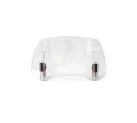 Deflector para KYMCO para Agilidad para Maxi 300i Spoiler arabrisas | Para Downtown 350i Para Agility Para City 125 Extensión Parabrisas Alerón Ajustable Con Abrazadera(Transparent)