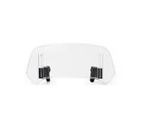 Deflector para Kymco para Agility 125 para Centro 2017 Spoiler arabrisas | Extensión Universal Parabrisas Alerón Ajustable Deflector Parabrisas Con Abrazadera(A Transparent)
