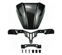 Deflector para MT-09 2024 2025 para MT09 SP 2024-2025 Spoiler arabrisas | Visera Deportiva ABS Para Motocicleta Deflector Parabrisas Negro Mate(Carbon)
