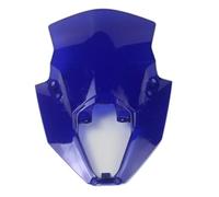 Deflector para Ninja 650 para EX650 para ER-6F para ER6F Spoiler arabrisas | Parabrisas negro para motocicleta para Ninja650 para ER 6F 2020 2021 2022 2023 2024(Azul)