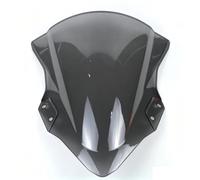 Deflector para Ninja400 para Ninja250 2018-2022 Spoiler arabrisas | Parabrisas negro para motocicleta Ninja 400, 250, 2018, 2019, 2020, 2021, 2022, carenado(Gray)