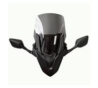 Deflector para NMAX155 2021-2024 para NMAX2020-2024 Spoiler arabrisas | Para NMAX155 Para Parabrisas Para NMAX Con Panel Máscara Frontal Pieza Motocicleta Modificada(63CM black smoke)