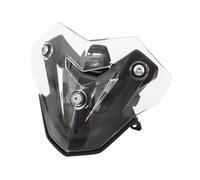 Deflector para para F900R F 900 RF 900R para F900 R Spoiler arabrisas | Pantalla Protectora Parabrisas Motocicleta Transparente Color Negro Ahumado Con Soporte(Short Clear bracket)