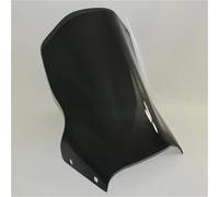 Deflector Parabrisas Motocicleta Visera Cristal 4mm Espesor para Ducati para DesertX 2022-2025 Parabrisas(Negro)
