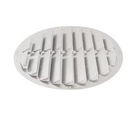Deflector universal de aire acondicionado, parabrisas antisoplado directo para aire libre Mini Split AC, obturador de acero inoxidable