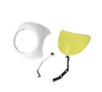 Deflector Viento Accesorios Carenado De Parabrisas para Sport Bo&bber Ch&opper Cruiser Color Contrastante