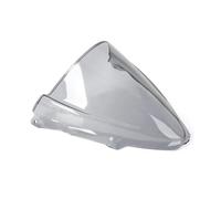 Deflector Viento Cúpula Deflector Viento Doble Burbuja Motocicleta Parabrisas para Ninja para ZX6R para ZZX-6R para ZX 6R para Ninja 2024 2025 Arabrisas Doble Burbuja(Smoky)