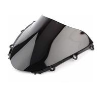Deflector Viento Cúpula Parabrisas Delantero para CBR1000RR para CBR 1000RR 2004 2005 2006 2007 Parabrisas Motocicleta para 1000RR Arabrisas Doble Burbuja(Black)