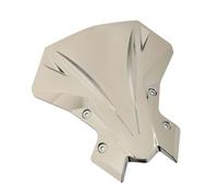 Deflector Viento Cúpula Protector Parabrisas Motocicleta para Z900 para Z650 para Z 650 2020 2021 2022 2023 2024 Arabrisas Doble Burbuja(Chrome)