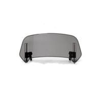 Deflector Viento Deflector De Parabrisas De Motocicleta Para CBR 125R X4 NC700 S X VFR 1200 Cbf600s 1100 X-ADV 750 Cbf 600 XL1000(360cm Grey)