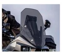 Deflector Viento Motocicleta para Colove para Kove para KY800X para Rally para KY800 X Parabrisas Motocicleta Deflectores Viento Visera Carenado Parabrisas(40cm Smoke Grey)