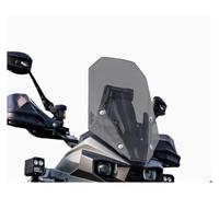 Deflector Viento Motocicleta para Colove para Kove para KY800X para Rally para KY800 X Parabrisas Motocicleta Deflectores Viento Visera Carenado Parabrisas(45cm Smoke Grey)