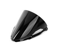 Deflector Viento para para Ninja ZX-6R ZX 6R ZX6R 2024 2025 Visera Deportiva Parabrisas Motocicleta, Ahumado Transparente Negro(Negro)