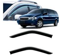 Deflector Viento para Ventana Coche para Buick GL8 2000-2020 2021 2022 2023 2024 2025 2026,Deflectores de Viento Ventanillas Personalizado Deflectores Integrados,2000-2016 2PCS