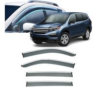 Deflector Viento para Ventana Coche para Honda Pilot 2009-2016 2017 2018 2019 2020 2021 2022,Deflectores de Viento Ventanillas Personalizado Deflectores Integrados,2016-2022