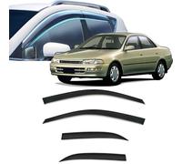 Deflector Viento para Ventana Coche para Toyota Carina 1993 1994 1995 1996 1997 1998-2001,Deflectores de Viento Ventanillas Personalizado Deflectores Integrados,1993-1995