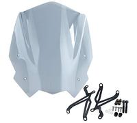 Deflector Viento Parabrisas Carenado Delantero Motocicleta Compatible con G310R 2016 2017 2018 2019 2020 2021 2022 2023 2024 Lunas Deflectores de Visera Moto Protector Pare-brise Visor (Humo ligero)