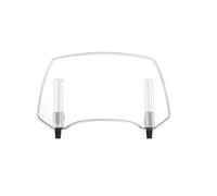 Deflector Viento Parabrisas Extensión Alerón Parabrisas Universal Variable con Abrazadera para Motocicleta para CanAm para Spyder para F3-S para KLR-650 para F3T(New Clear)