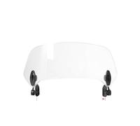 Deflector Viento Parabrisas Motocicleta Deflector Pantalla contra Viento para CBR para X4 para Varadero para África para Twin para CTX700 para CB500X(Transparent)