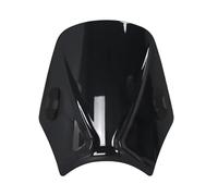 Deflector Viento Parabrisas Universal para Motocicleta, para Royal Enfield Bullet/Meteor/Classic 350 500, Interceptor 650, Continental GT 535 Moto Windshield(Negro)