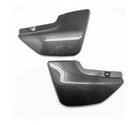 Deflectores Aire Carenado Carenado de plástico ABS para motocicleta, acabado en fibra carbono hidroinmergido, cubierta lateral batería para CB 400 VTEC 1 2 1999-2002