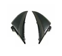 Deflectores Aire Carenado Panel de carenado fibra carbono para la entrada aire del tablero motocicleta para YZF R1 2009 2010 2011 2012 2013, piezas y accesorios