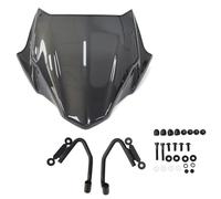 Deflectores Compatible con Honda CB400F CB500F CB 400F 500F 2016-2023, Accesorios para Parabrisas Delantero de Motocicleta(Dark Gray)