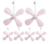 Deflectores de aire acondicionado | 6 ventiladores antiviento ajustables | Prevención directa del flujo de aire | para sala de estar dormitorio oficina dormitorio escuela coche autocaravana garaje