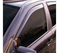 Deflectores de Aire Negro Compatible con Seat Ateca 2016- (Solo Marcos de Ventanas de Negro)