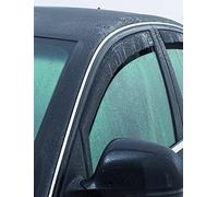 Deflectores de Aire Negro Compatible con Volvo S60 III & V60 II 2018-