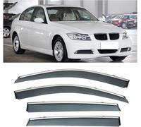 Deflectores de Aire para BMW E90 2009-2012,Protectores Lluvia Compatibles Visera Lateral Inastillable En Canal