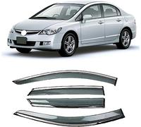 Deflectores De Aire para Civic 2004-2007, CocheViento Cortavientos Ventana Coche Derivabrisas Viseras Deflector