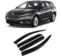 Deflectores De Aire para Ford Focus MK3 2012-2018, CocheViento Cortavientos Ventana Coche Derivabrisas Viseras Deflector