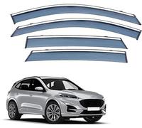 Deflectores de Aire para Ford Kuga 2020-2022, Deflectores de Aire Laterales Protectores de Parasol Humo Lluvia Visera